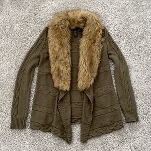 Inc international concepts - faux fur cardigan